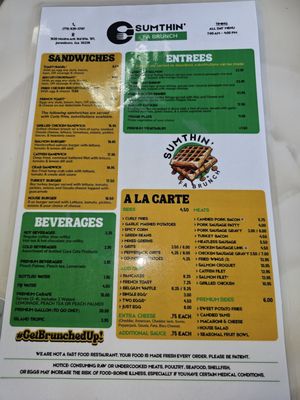 Menu photo 1 Sumthin' Fa Brunch Jonesboro, GA Menu photo 1 Sumthin' Fa Brunch Jonesboro, GA
