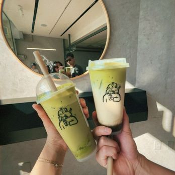 Heytea - Matcha Supreme & Jasmine Matcha Cloud - Bubble Tea Near Me - San Diego, California