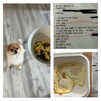 Off Street Cafe - My dog loves the over-easy eggs here - American Near Me - Cerritos, California Off Street Cafe - My dog loves the over-easy eggs here - American Near Me - Cerritos, California