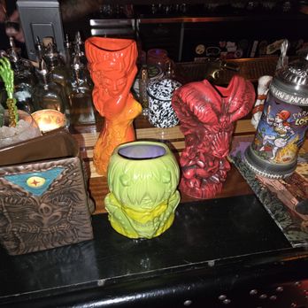 Paradise Lost - Paradise Lost's current tiki mug offerings...I actually didn't buy one because I have so many others! The Stein is so unique! - Cocktail Bars Near Me - New York, New York Paradise Lost - Paradise Lost's current tiki mug offerings...I actually didn't buy one because I have so many others! The Stein is so unique! - Cocktail Bars Near Me - New York, New York