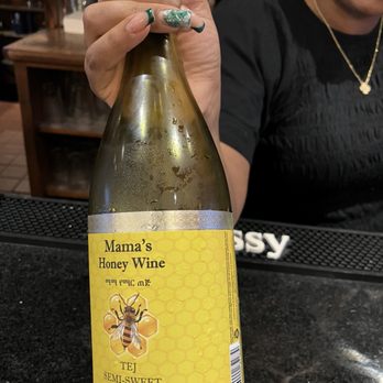 Dukem Ethiopian Restaurant - Mama's Honey wine from Ethiopia - Ethiopian Near Me - Washington, DC, District of Columbia