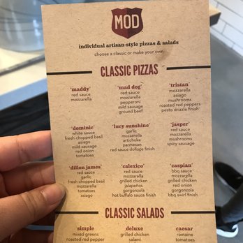 MOD Pizza - Classic pizza menu - Fast Food Near Me - Chesapeake, Virginia MOD Pizza - Classic pizza menu - Fast Food Near Me - Chesapeake, Virginia