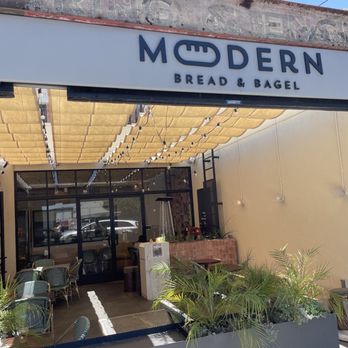 Modern Bread & Bagel - Patio area - Bakeries Near Me - Los Angeles, California Modern Bread & Bagel - Patio area - Bakeries Near Me - Los Angeles, California