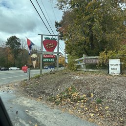 Sign from the street