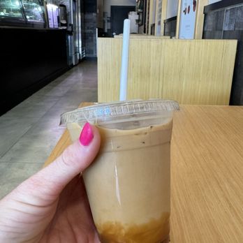 Mugs Coffee - Iced dulce de leche latte - Coffee & Tea Near Me - Sunny Isles Beach, Florida Mugs Coffee - Iced dulce de leche latte - Coffee & Tea Near Me - Sunny Isles Beach, Florida