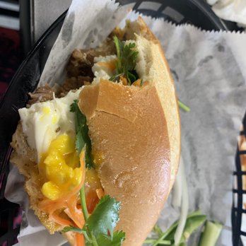 Bun Mee Phan - Pot belly sandwich added egg - Vietnamese Near Me - Kansas City, Missouri Bun Mee Phan - Pot belly sandwich added egg - Vietnamese Near Me - Kansas City, Missouri