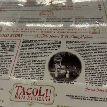 TacoLu - Menu - Mexican Near Me - Jacksonville Beach, Florida TacoLu - Menu - Mexican Near Me - Jacksonville Beach, Florida