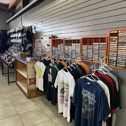 Moe's Music - T shirts and cassettes