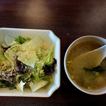 Osaka Hibachi And Sushi - Salad and Miso soup - Sushi Bars Near Me - Keizer, Oregon Osaka Hibachi And Sushi - Salad and Miso soup - Sushi Bars Near Me - Keizer, Oregon