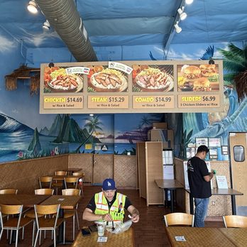 Surf Brothers Teriyaki - Interior and menu - Hawaiian Near Me - Encinitas, California Surf Brothers Teriyaki - Interior and menu - Hawaiian Near Me - Encinitas, California