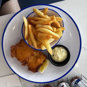Cook's Seafood - 1 piece cod with fries and tartar sauce - Seafood Near Me - Pleasanton, California