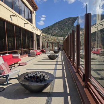 Monarch Casino Resort Spa Black Hawk - Outdoor seating area w fire table. - Resorts Near Me - Black Hawk, Colorado Monarch Casino Resort Spa Black Hawk - Outdoor seating area w fire table. - Resorts Near Me - Black Hawk, Colorado