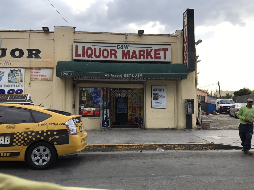 C & W LIQUOR Updated June 2024 12903 S Willowbrook Ave, Compton