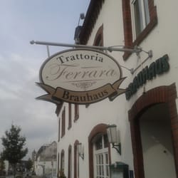 Trattoria Ferrara - Das ehemalige Brauhaus Schultheiss in Weißenthurm in dem sich jetzt das Restaurant Trattoria Ferrara befindet