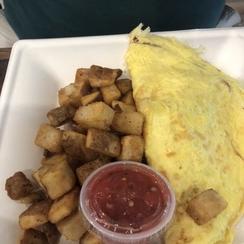 Cafe Destin - Make it your own Omelette Side of fresh cut potatoes And salsa too - Cafes Near Me - Destin, Florida Cafe Destin - Make it your own Omelette Side of fresh cut potatoes And salsa too - Cafes Near Me - Destin, Florida