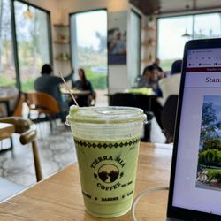 Tierra Mia Coffee - Matcha latte