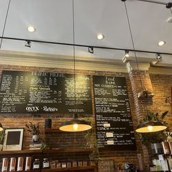 Delanie's Coffee - Main menu
