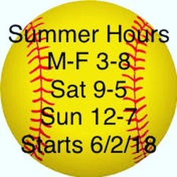 Rally Time Sports Club - SUMMER HOURS