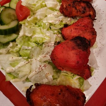 Afghan Cuisine - Tandoori chicken and salad - Afghan Near Me - Ajax, Ontario Afghan Cuisine - Tandoori chicken and salad - Afghan Near Me - Ajax, Ontario