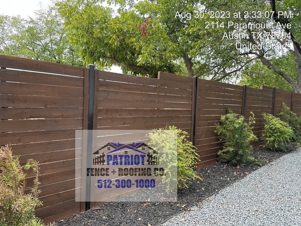 Slide of Patriot Fencing & Roofing