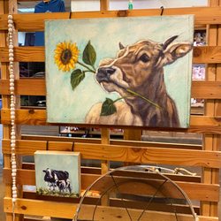 Hilmar - Cow art!