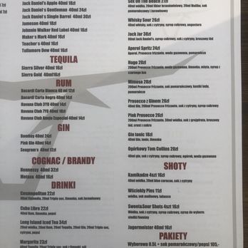 Sports Bar & BBQ - Menu - Barbeque Near Me - Stargard, ZP