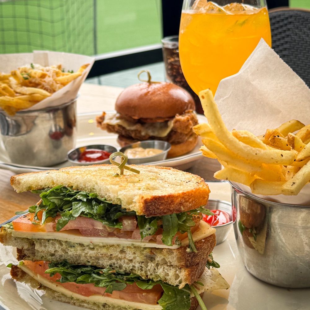 a sandwich and fries a sandwich and fries