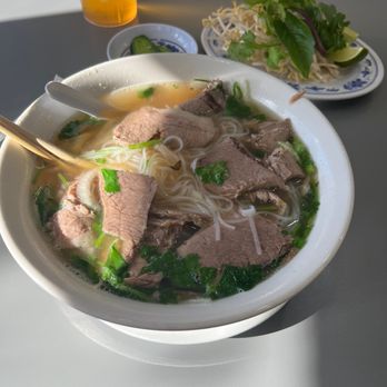 Pho Bang - large brisket, tendon, tripe, side of peppers and sprouts, cilantro. - Vietnamese Near Me - Harvey, Louisiana Pho Bang - large brisket, tendon, tripe, side of peppers and sprouts, cilantro. - Vietnamese Near Me - Harvey, Louisiana