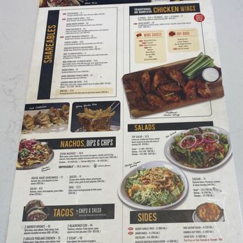 The Brass Tap - Menu - Sports Bars Near Me - Reno, Nevada