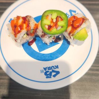 Kura Revolving Sushi Bar - Spicy tuna crunchy roll - Sushi Bars Near Me - Phoenix, Arizona Kura Revolving Sushi Bar - Spicy tuna crunchy roll - Sushi Bars Near Me - Phoenix, Arizona