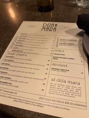 Menu photo 1 Dija Mara Oceanside, CA Menu photo 1 Dija Mara Oceanside, CA