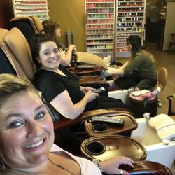 Nails By Amy - Pedicure with friend!