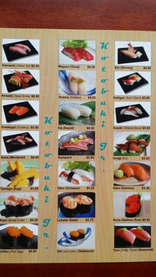 Menu photo 3 Kotobuki Oakland, CA