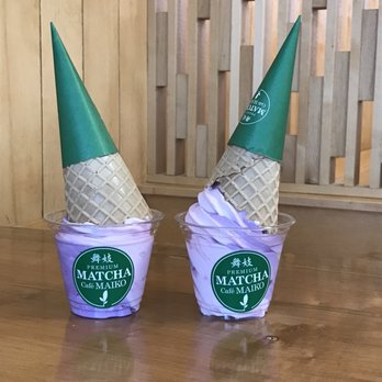 Matcha Cafe Maiko - ube sakura soft serve - Desserts Near Me - Duluth, Georgia Matcha Cafe Maiko - ube sakura soft serve - Desserts Near Me - Duluth, Georgia