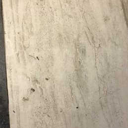 Urine on the bathroom floor