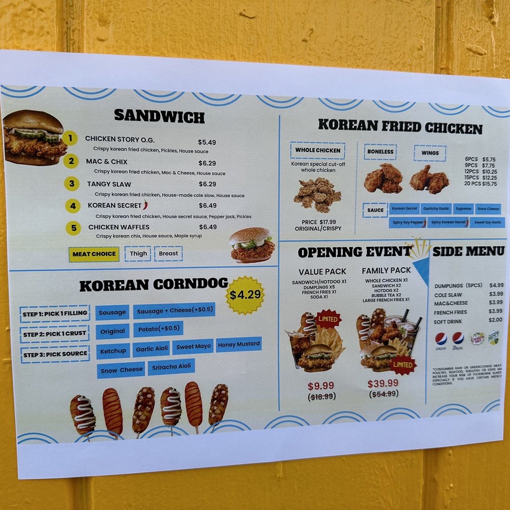 Chicken Story - Food Menu - Fast Food Near Me - Fall River, Massachusetts Chicken Story - Food Menu - Fast Food Near Me - Fall River, Massachusetts