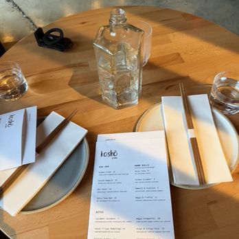 Kosho - Menu - Bars Near Me - Nashville, Tennessee Kosho - Menu - Bars Near Me - Nashville, Tennessee