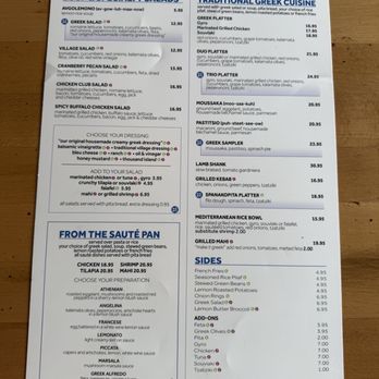 Spiro’s Taverna of West Melbourne - Menu - Greek Near Me - Melbourne, Florida
