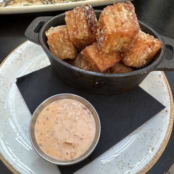 Coppin’s Restaurant & Bar - "Tots" not a fan of the sauce, husband liked the tots and I did not - New American Near Me - Covington, Kentucky Coppin’s Restaurant & Bar - "Tots" not a fan of the sauce, husband liked the tots and I did not - New American Near Me - Covington, Kentucky