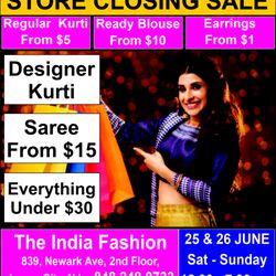 INDIA Fashion - Store Closing Sale