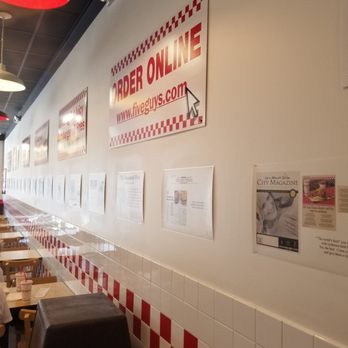 Five Guys - Wall of fame. - Burgers Near Me - Brownsburg, Indiana