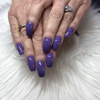 Castle Nails - First time here.  Trudy is the best!  Perfect shape nails!! Definitely will be coming here from now on!! - Nail Salons Near Me - San Leandro, California