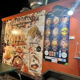 walk-up view to food truck - Halal Indian & Pakistani Cuisine walk-up view to food truck - Halal Indian & Pakistani Cuisine