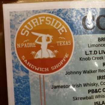Surfside Sandwich Shoppe - Logo - Sandwiches Near Me - Corpus Christi, Texas