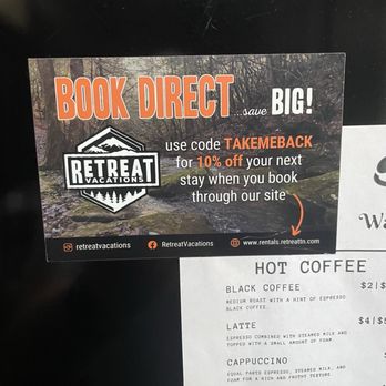 The Retreat At Deer Lick Falls - Save money when you book direct - Vacation Rentals Near Me - Monteagle, Tennessee The Retreat At Deer Lick Falls - Save money when you book direct - Vacation Rentals Near Me - Monteagle, Tennessee