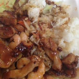 Chicken and shrimp combo