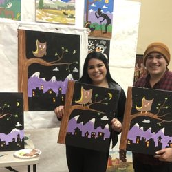 Paint and Sip Fraser - Houston in the house