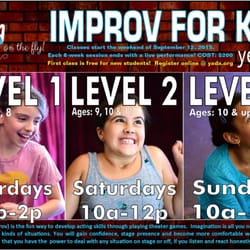 Third Street Theatre @ YADA - Fantastic Classes.
