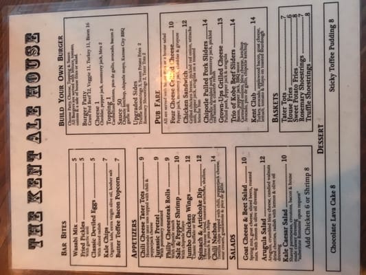 Menu photo 5 Kent Ale House Brooklyn, NY