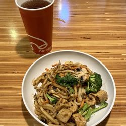 Noodles and Company - Japanese pan noodles, iced tea